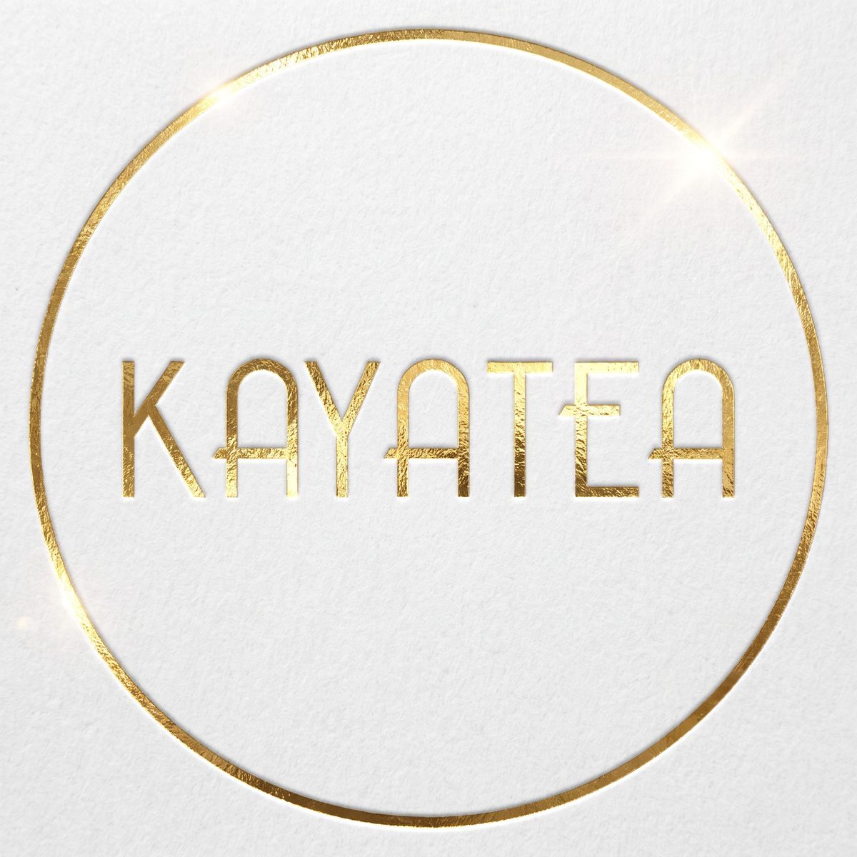 The Kayatea seal in gold foil